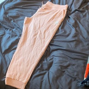 Soft pink Columbia sweatpants